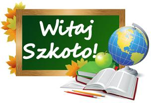 witaj szkoo napis
